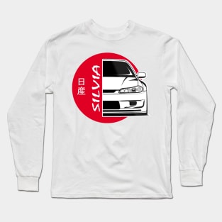 Nissasn Silvia S15, JDM Car Long Sleeve T-Shirt